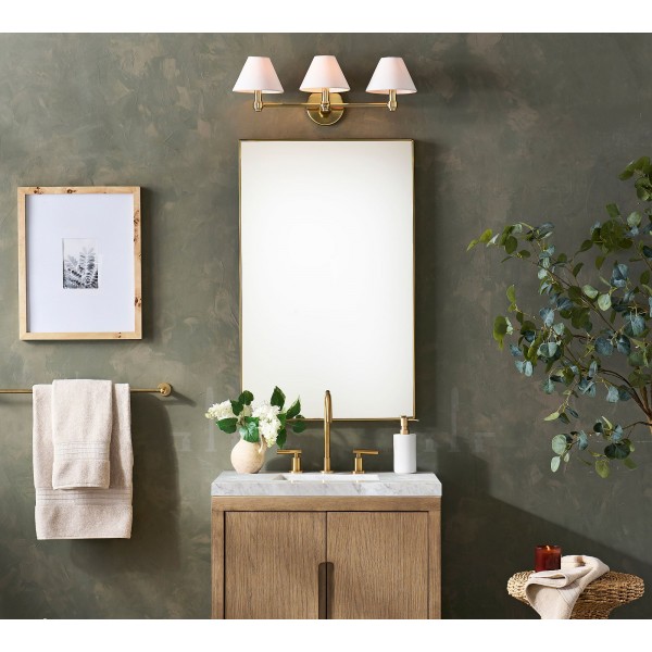 Everett Metal Triple Sconce