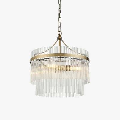 Elegant Glass Rods 3 Light...