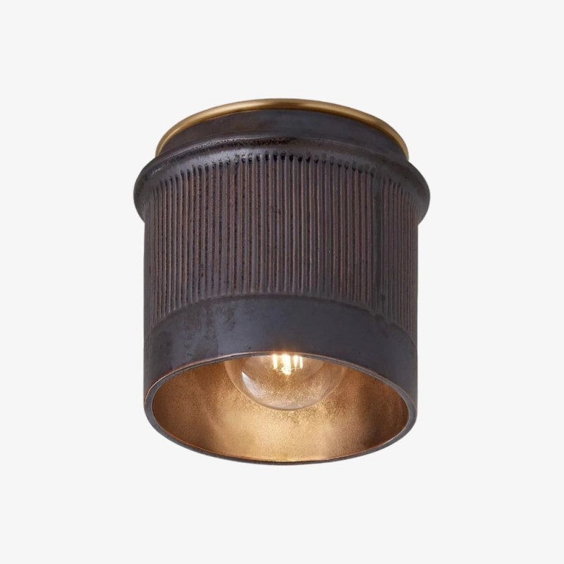 Lámpara de techo industrial vintage -...