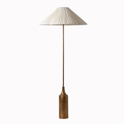 Staande lamp met stoffen...