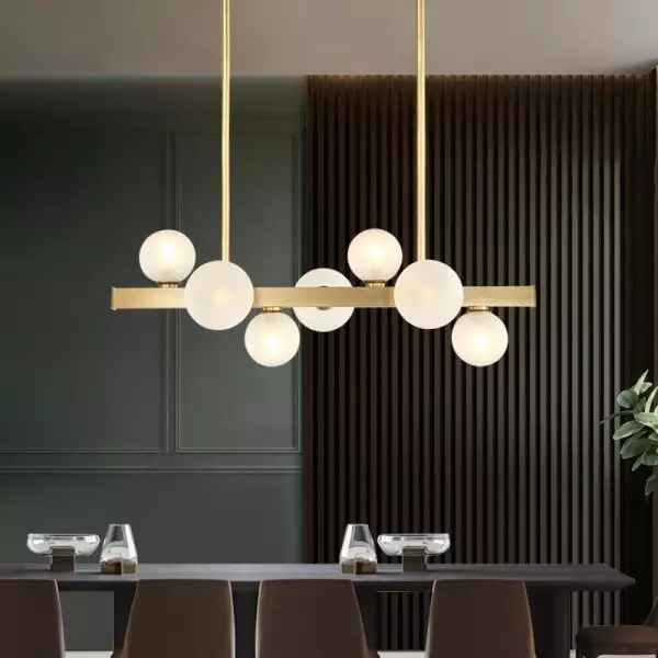 STRIP Ball Chandelier