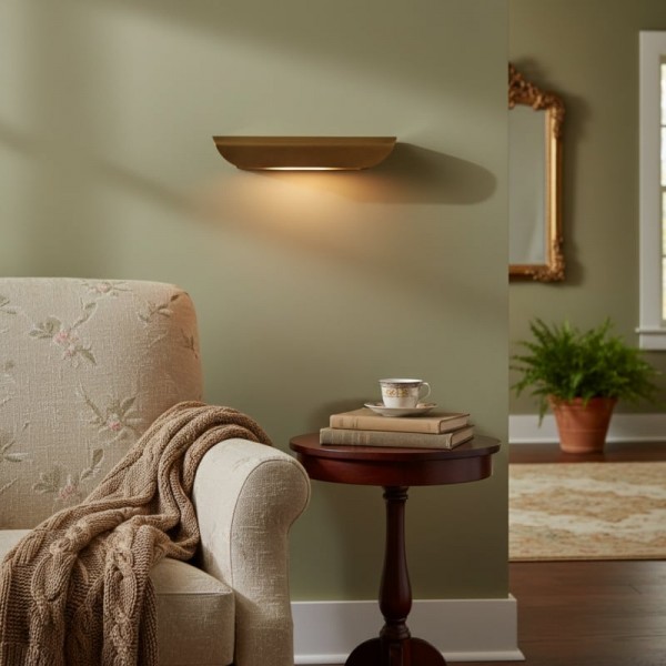 Hidra Modern Metal Wall Sconce - Minimalist Down-Light Sconce for Modern Homes K1691
