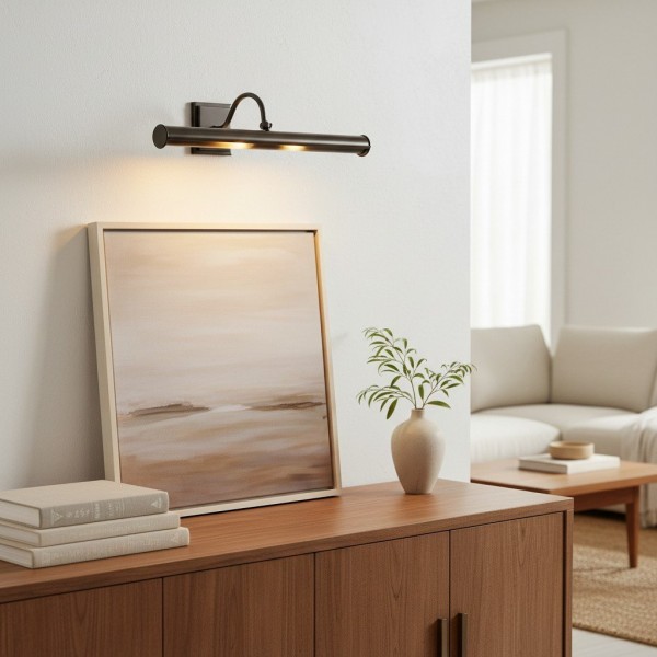 Serena Slim Hood Sconce - Transitional Style Art Lighting For Living Room K1715