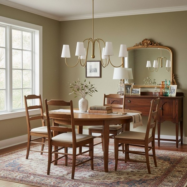 Serena Vintage Metal Chandelier - Multi-Arm Chandelier for Home Interior K1735