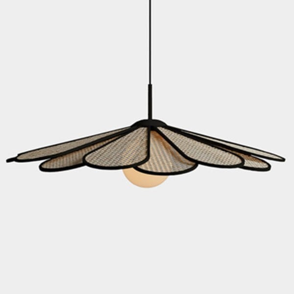 Japanese Rattan Pendant Light