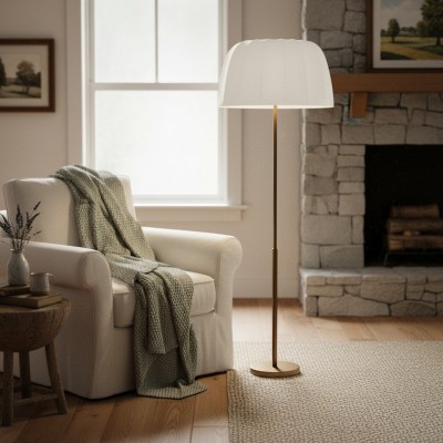 Vellaro Brass Floor Lamp... 2