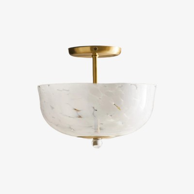 Clea Rounded Glass Flush...
