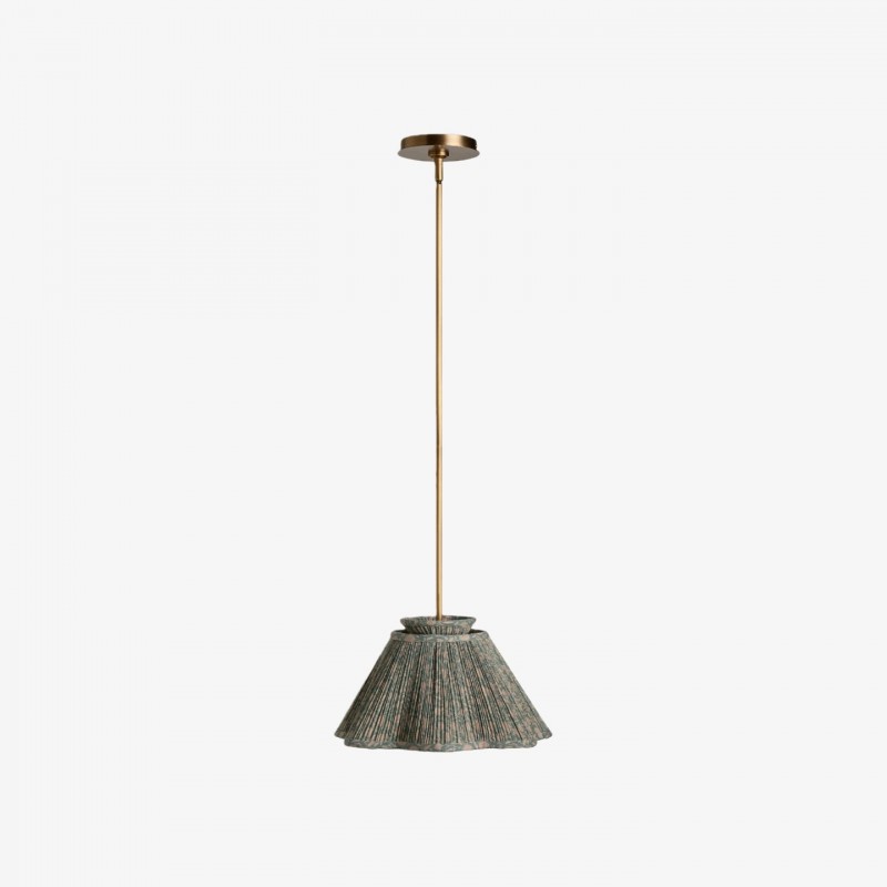 Florevian Modern Linen Pendant Lamp -...