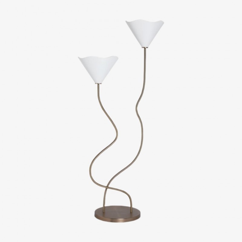 Kysara golvlampa - dubbelskaftad...