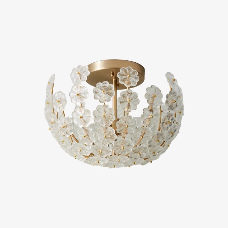 Petala Artistic Metal Semi Flush...