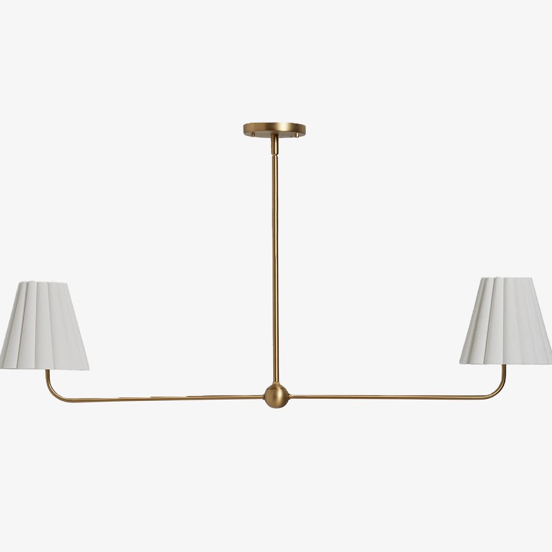 Lampadario con struttura in metallo e...