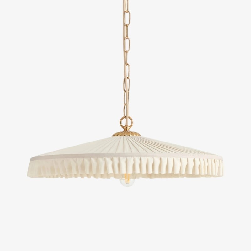 Savara Pleated Shade Pendant - Modern...