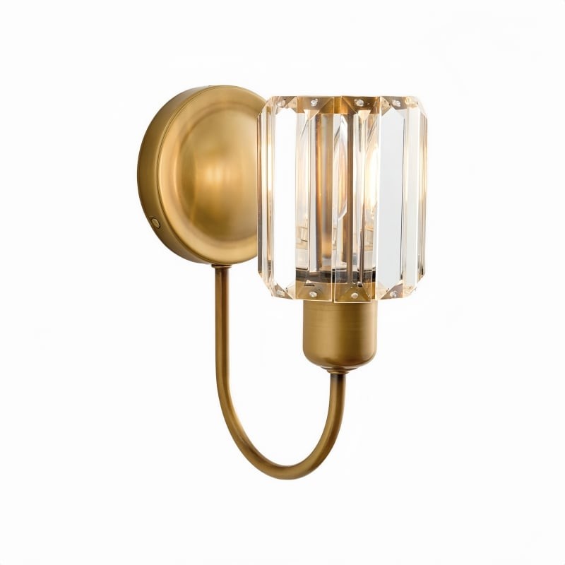 Tracian vägglampa - böjd arm med...