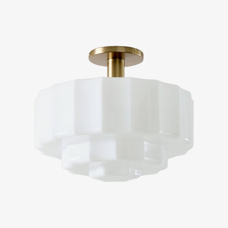 Vexrona Layered Glass Ceiling Light -...