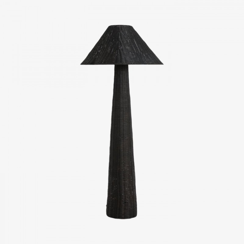 Wickara Woven Floor Lamp - Sculptural...