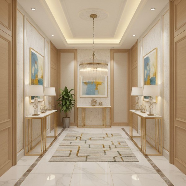 RibGlow Pendant Light - Trio Pendant with Elegant Glass Rods for Dining or Hallway K1830