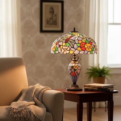 Lampada da tavolo Tiffany... 2
