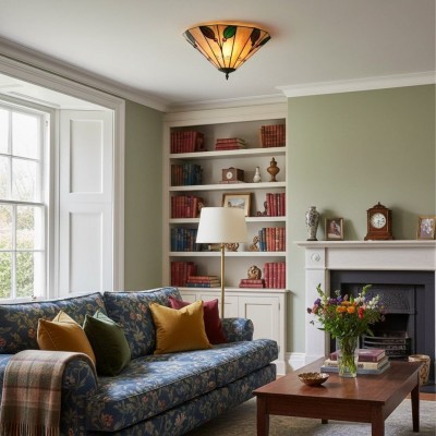 TiffStar Leaf Flush Ceiling... 2