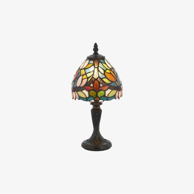 Stolní lampa Calyra Vintage Floral s...