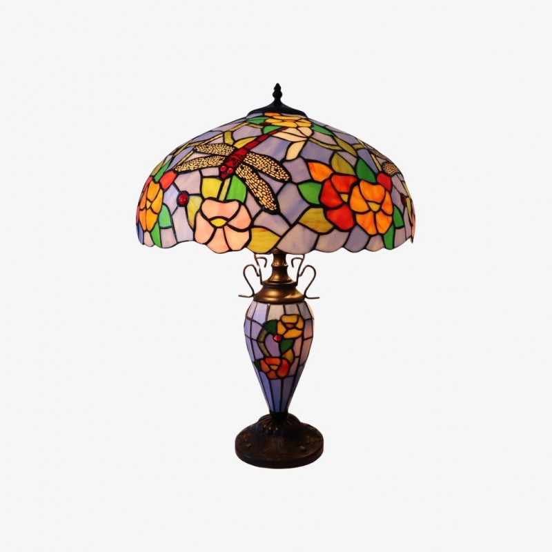 TF Keswick Dragonfly Tiffany Table...