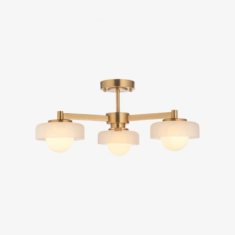 Lampa wisząca Zirvos z matowymi...