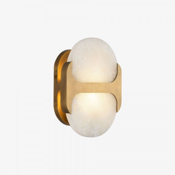Alinara Wall Light - Alabaster Modern Classic Sconce for Luxury K2038