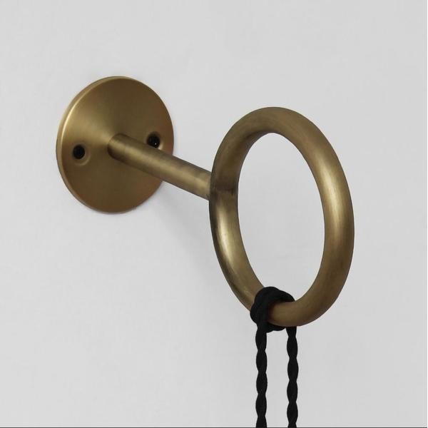 Loop Minimalist Wall Light With Wall Socket