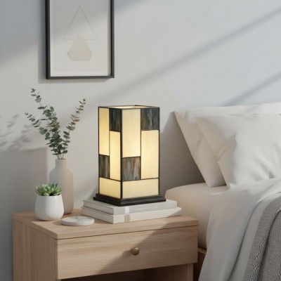 Lampada da tavolo quadrata... 2