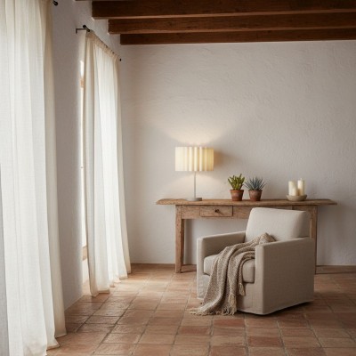 Velura Table Lamp - Beige... 2