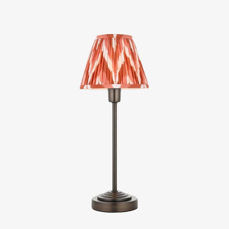 Stolní lampa Bronzuno se vzorem a...
