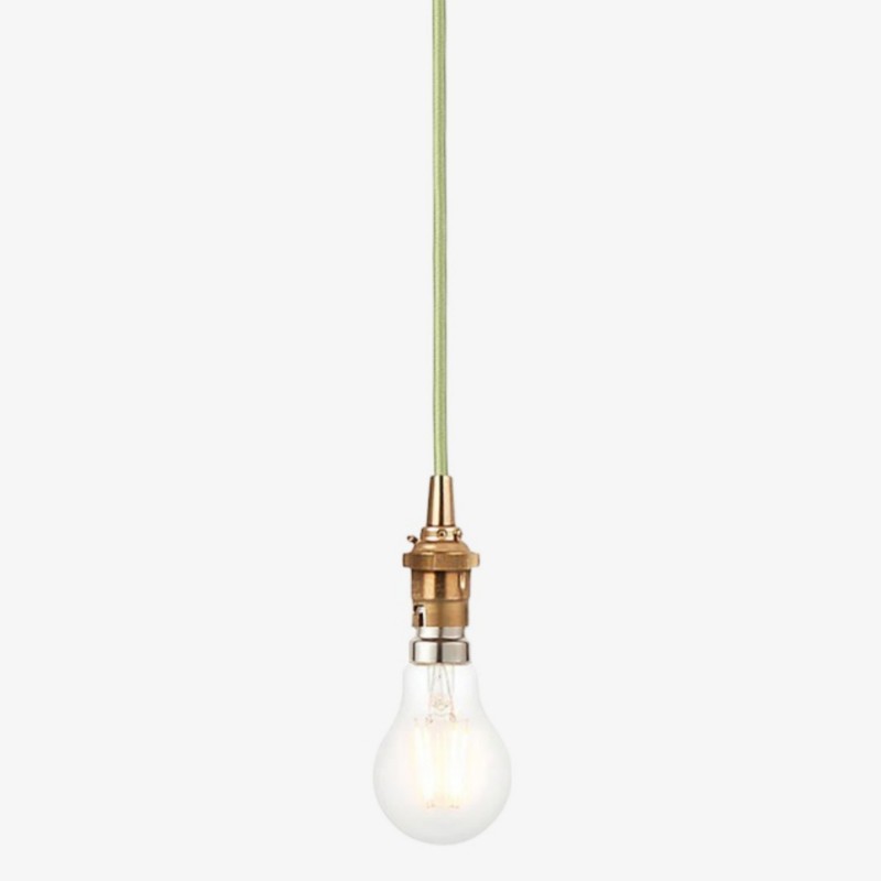 Plaitar Modern Brass Pendant Light -...
