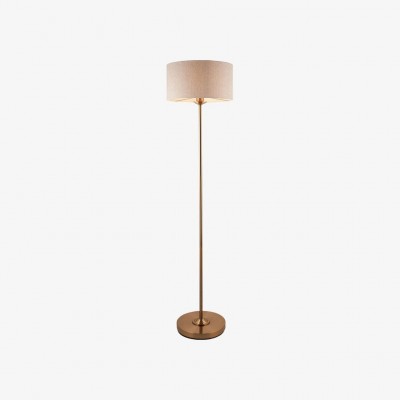 Tela Drum Shade Floor Lamp...