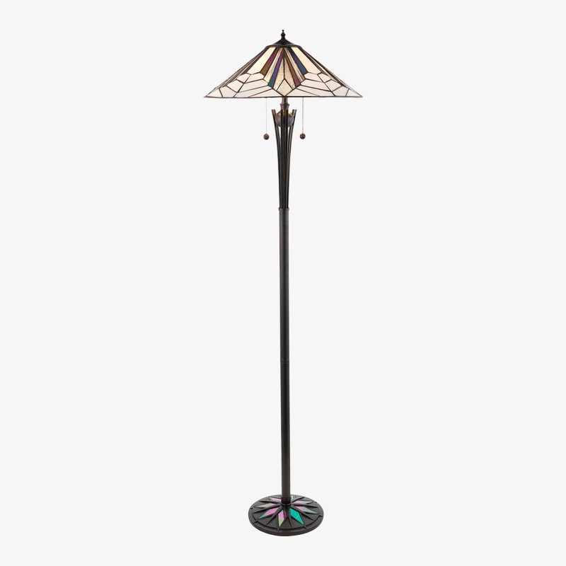 TF Astoria Art Deco Golvlampa i Målat...