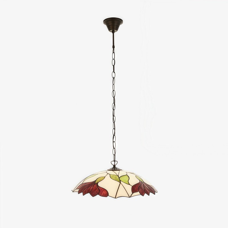 TF Botanica Floral glazen hanglamp -...