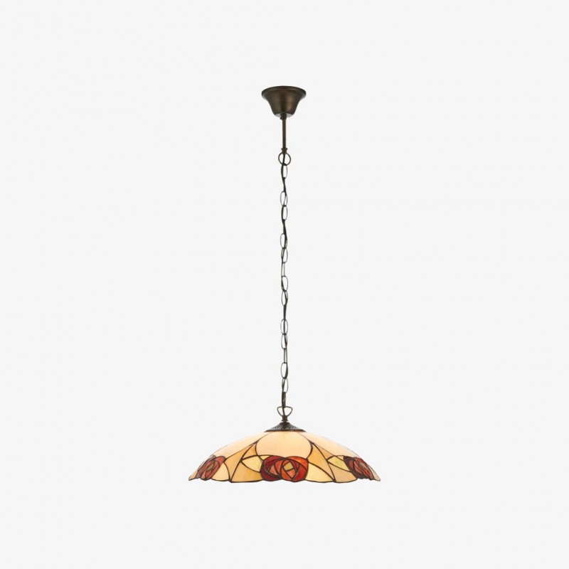 Závěsná lampa TF Ingram Tiffany -...