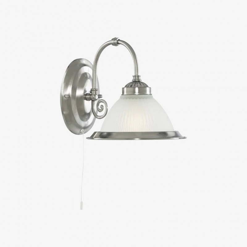 TF Vintora ribbad vägglampa i glas -...