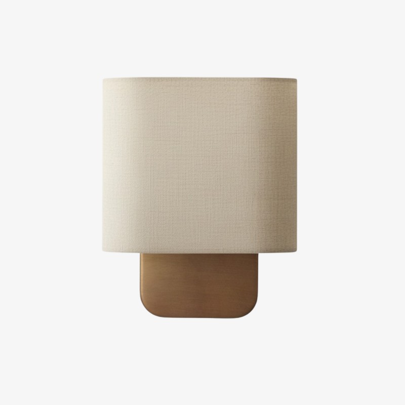 Nolvara Elegante Stoffen Wandlamp -...