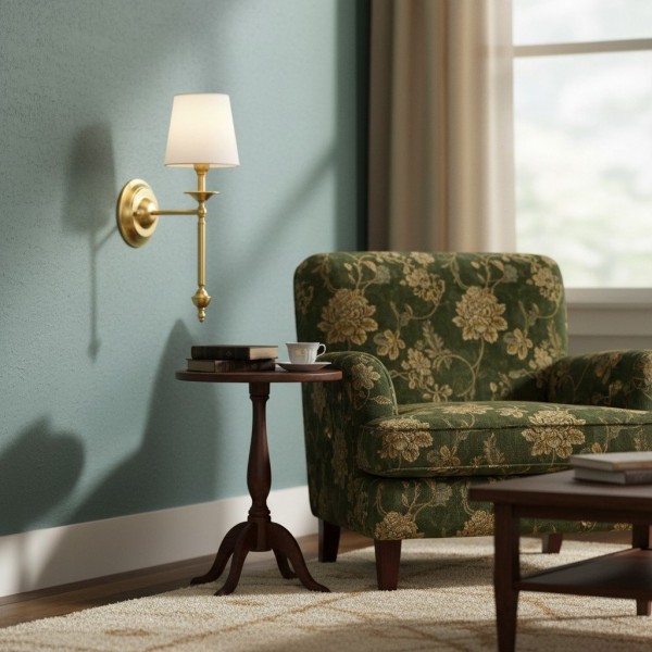 Arcuma Copper Wall Fixture - Elegant Sconce for Traditional and Transitional Interiors K2069