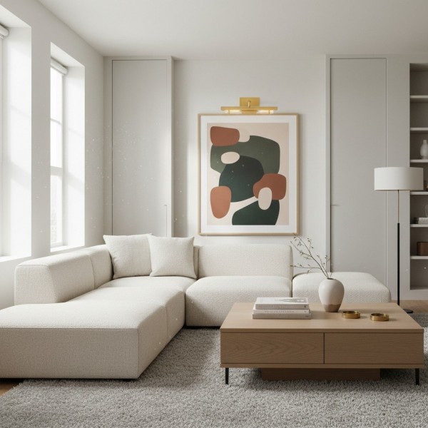 Aurix Minimalist Iron Wall Lamp - Elegant wall-mounted Lighting Enhance Any Interior Artwork K2187