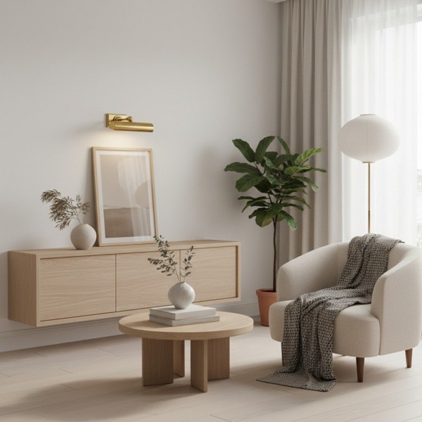 Libris Picture Light - Slim Wall Mounted Light with Art-Focused Design K2176