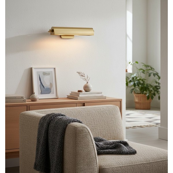 Modo Picture Light Adjustable Swing-Arm Design Classic Art Gallery Light for Wall Art K2175