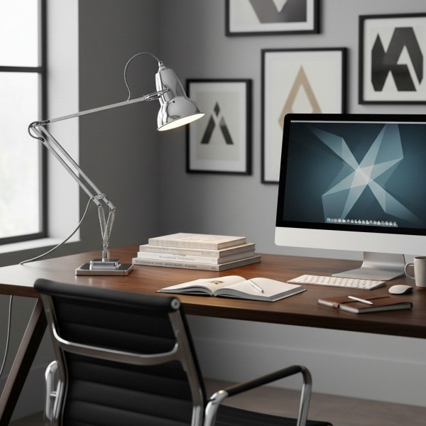 Modryx Vintage Adjustable Desk Lamp - Industrial Task Light for Home Offices K2132