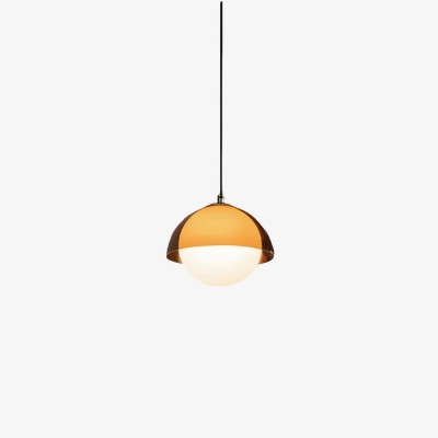 Hanglamp met bolvormige...