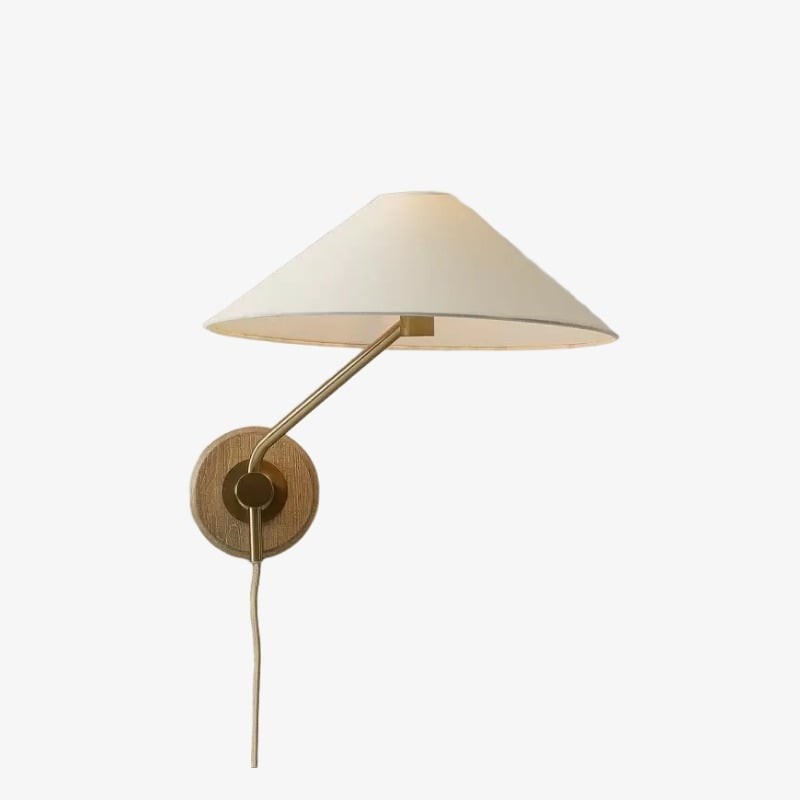 lvoryne Tapered Shade Wall Light -...