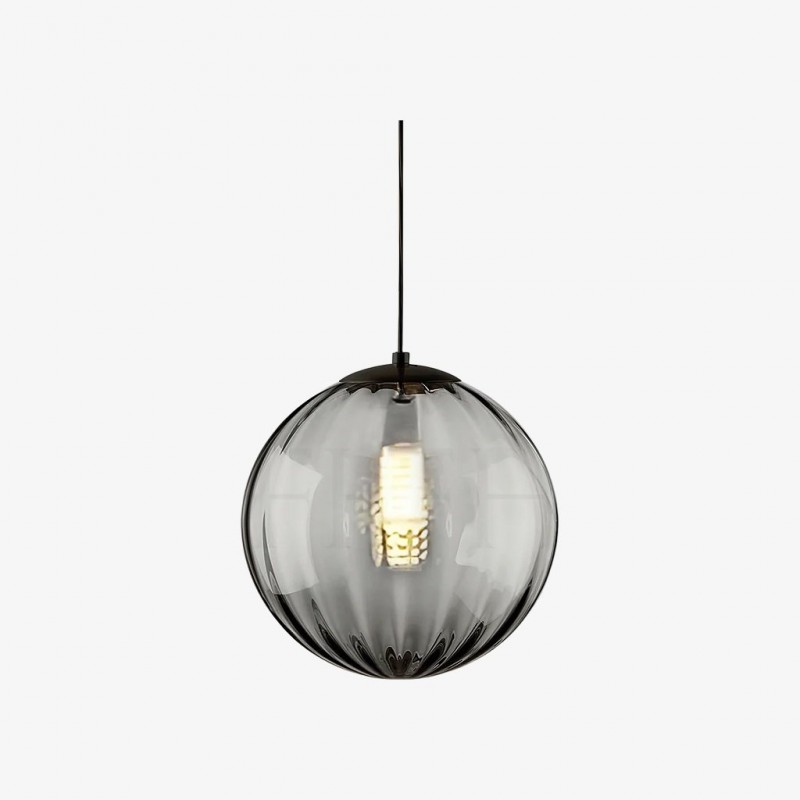 Lunorie Metal and Glass Globe Pendant...