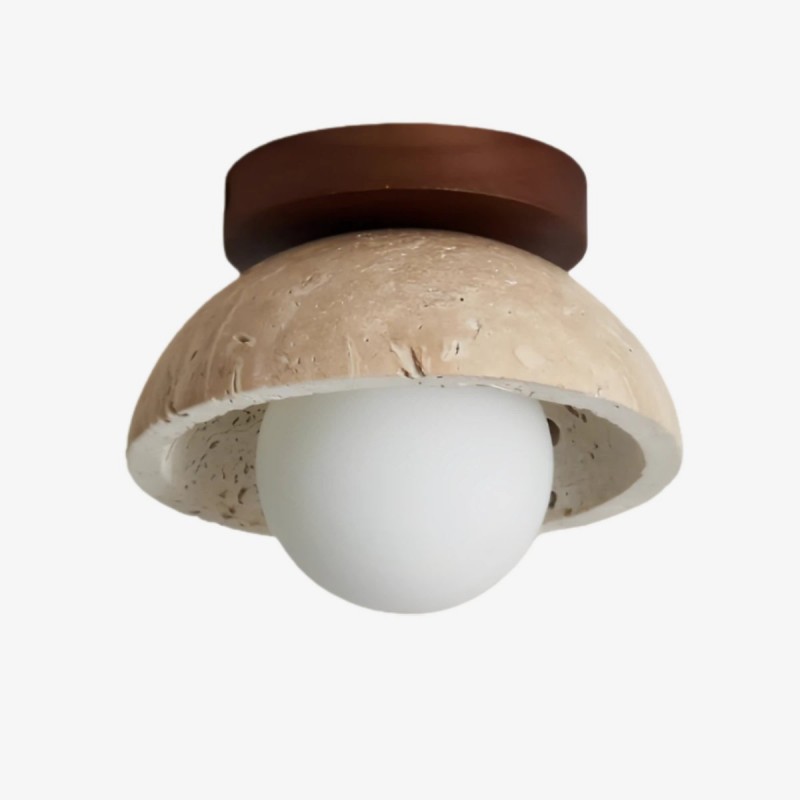 Travira Plafondlamp met getextureerd...