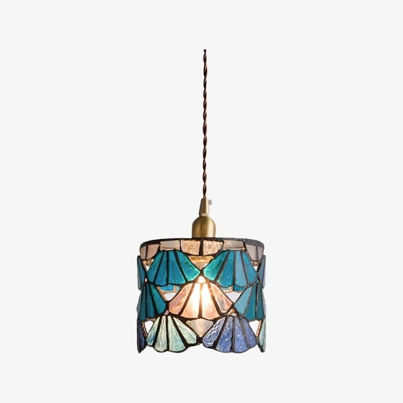 Vintage Tiffany hanglamp -...