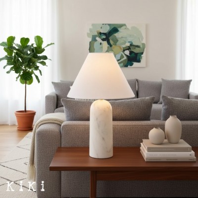 Albi Marmor Tischlampe mit... 2