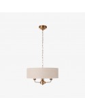 Tela Fabric Shade Pendant Style - Timeless Pendant Light for Dining Table K2216
