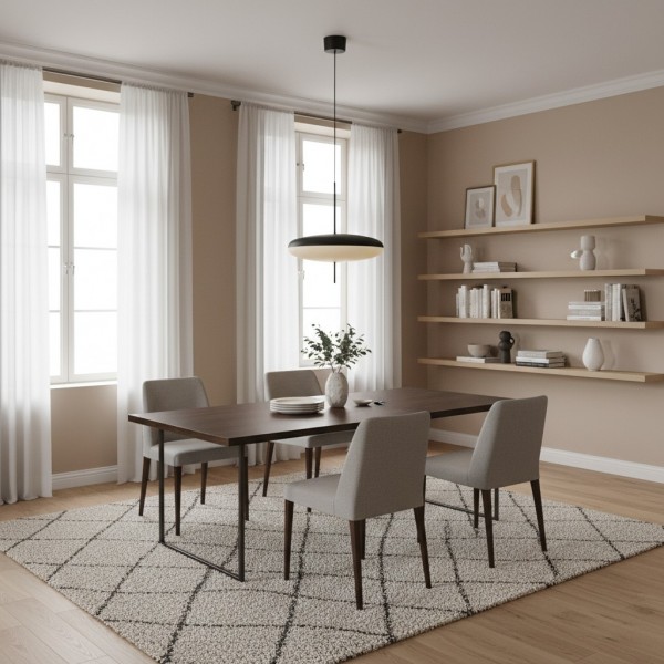 Modellis Minimalist Pendant Lamp with Clean Lines - Contemporary Lighting for Living Spaces K2227